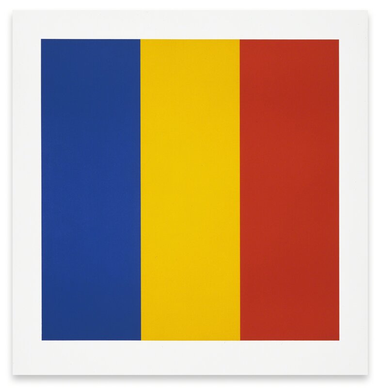 Ellsworth Kelly, ‘Blue/Yellow/Red’, 1991, Print, 3-color lithograph, Barry Whistler Gallery
