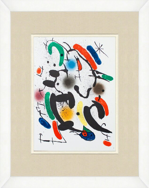 Joan Miró, ‘Litografia Original VI’, 1975, Print, Stone Lithograph, ArtWise
