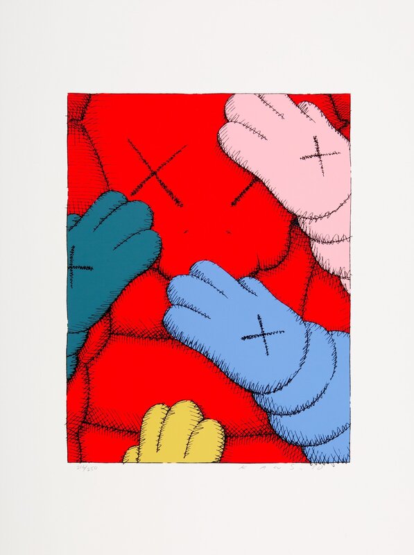 KAWS, ‘Urge’, 2020, Books and Portfolios, Portfolio with 10 screenprints in color on Saunders Waterford HP hi-white paper, Heritage Auctions