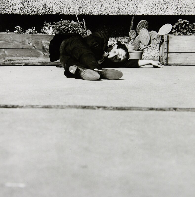 Cora Pongracz, ‘Franz West, from the group of works »verwechslungen« [mix-ups], Vienna’, 1977, Photography, 5 Gelatin Silver Print from the Original Negative, Ostlicht. Gallery for Photography