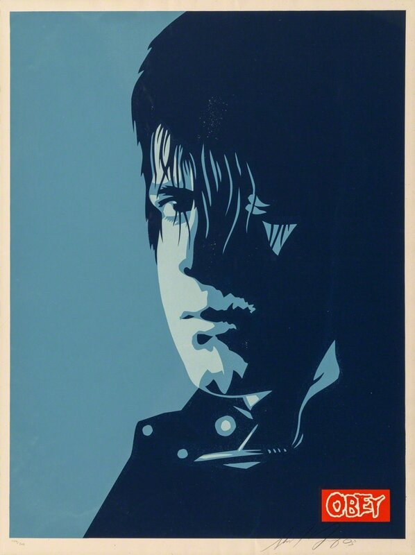 Shepard Fairey, ‘Danzig Poster’, 2003, Print, Screenprint in colors on speckled cream paper, Heritage Auctions