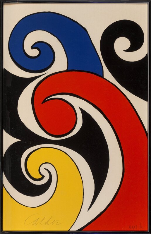 Alexander Calder, ‘Untitled’, circa 1975, Print, Lithograph in colors on wove paper, Heritage Auctions