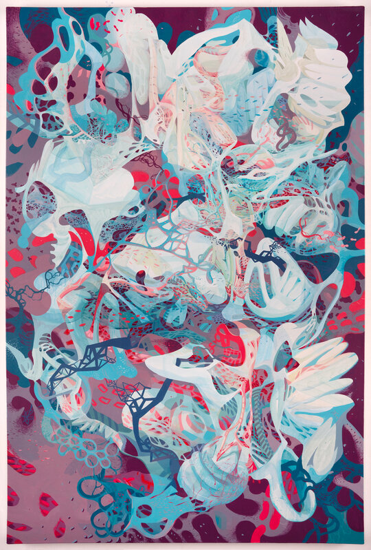 Darina Karpov, ‘Decisive Moment’, 2019, Painting, Pigment, urethane and silica on panel, Pierogi