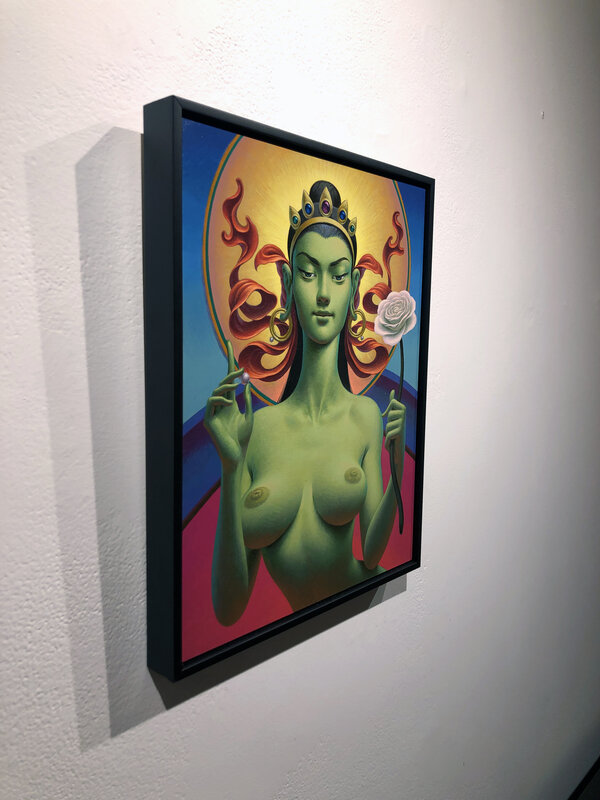 Oliver Hazard Benson, ‘Tara’, 2018, Painting, Acrylic on panel, Gallery VICTOR