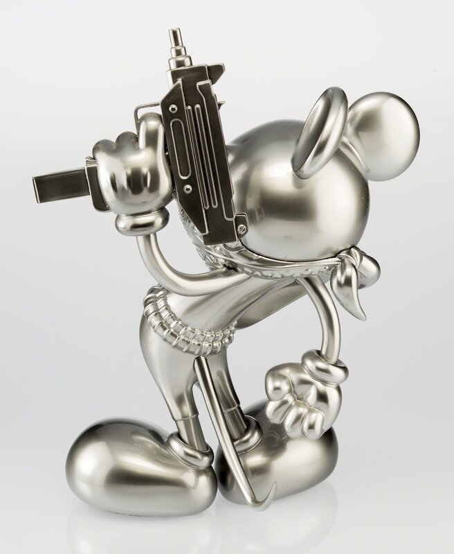 OG Slick, ‘Uzi Does It-Silver Bullet’, 2014, Other, Painted cast resin, Heritage Auctions