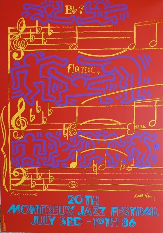 Andy Warhol, ‘20th Montreux Jazz Festival’, 1986, Ephemera or Merchandise, Paper, Bengtsson Fine Art