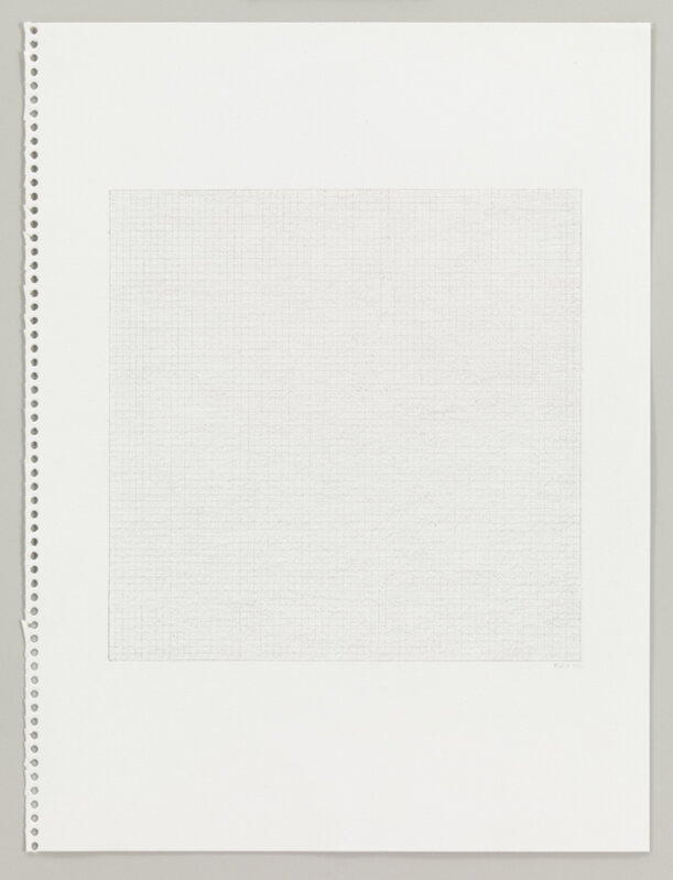 Rudolf de Crignis, ‘#92134’, 1995, Drawing, Collage or other Work on Paper, Pencil on paper, Bartha Contemporary