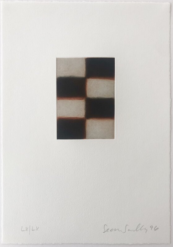 Sean Scully, ‘Untitled (H.G. Gadamer)’, 1996, Print, Etching, Galerie Klüser