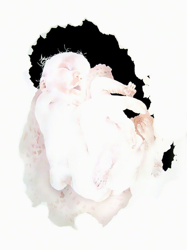 Josephine Taylor, ‘Eight-Limbed Baby’, 2009, Drawing, Collage or other Work on Paper, Colored ink and Sumi ink on paper, Headlands Center for the Arts Benefit Auction