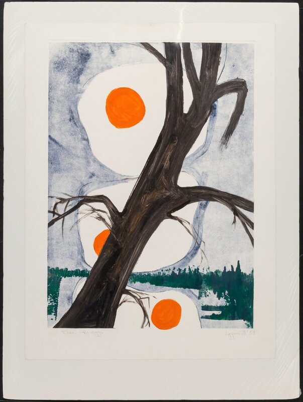 Janet Lippincott, ‘Tree with Eggs’, 1989, Print, Monoprint, Heritage Auctions