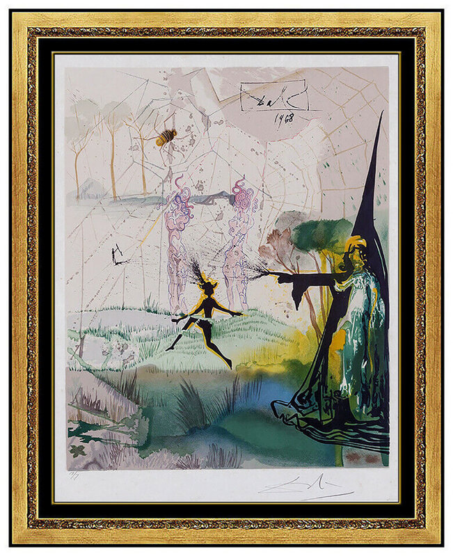 Salvador Dalí, ‘Damis Dilemma’, 1969, Print, Color Lithograph, Original Art Broker