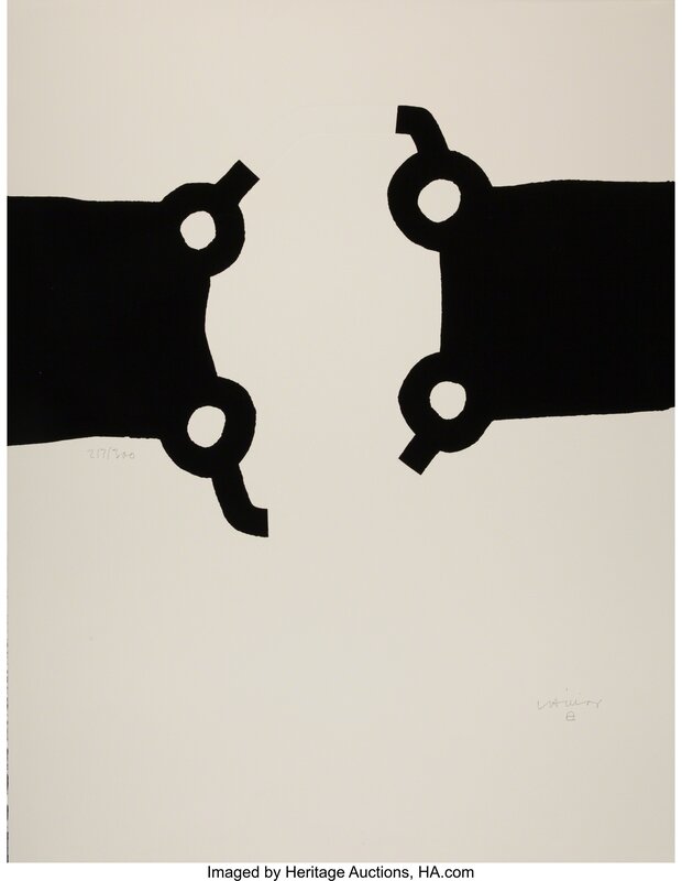 Eduardo Chillida, ‘Competition’, 1988, Print, Lithograph with embossment on paper, Heritage Auctions