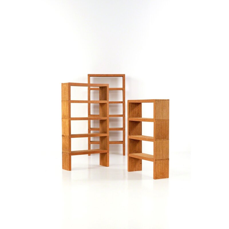 Frank Gehry, ‘Set of three modular libraries’, 1972, Design/Decorative Art, Carton et isorel, PIASA