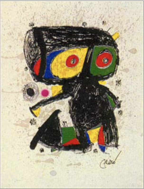 Joan Miró, ‘Poligrafa XV Years’, 1979, Print, Lithograph, Heather James Fine Art Gallery Auction