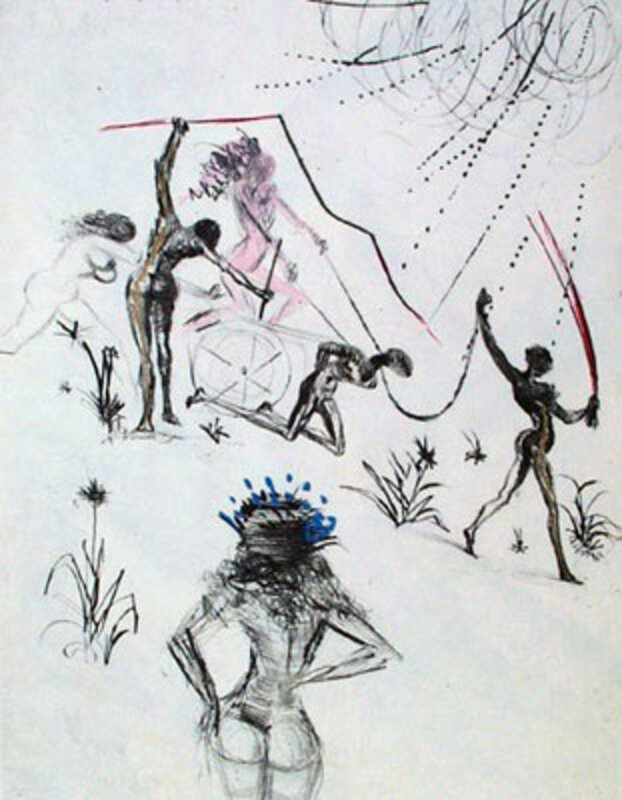 Salvador Dalí, ‘Les Negresses (The  Negresses)’, 1969, Print, Etching, Puccio Fine Art