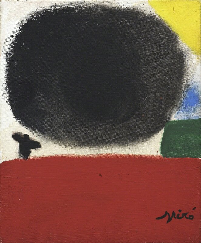 Joan Miró, ‘Landscape’, 1977, Painting, Oil on canvas, Helwaser Gallery