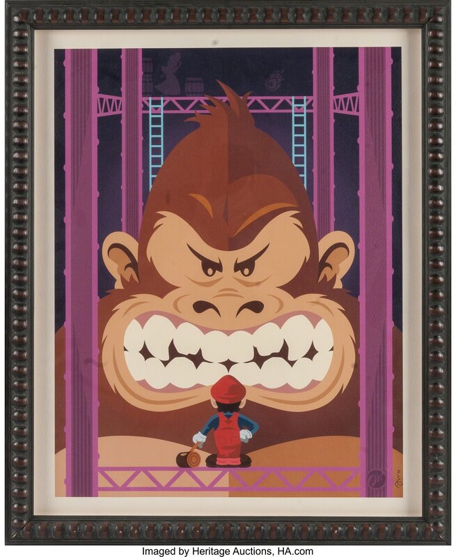 Jason Weidel, ‘Donkey Kong’, 2015, Other, Ink jet in colors on paper, Heritage Auctions