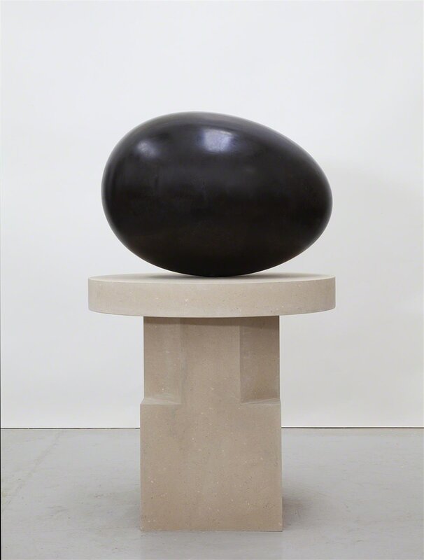 Gavin Turk, ‘Ovum Black Umber’, 2019, Sculpture, Patinated bronze, MARUANI MERCIER GALLERY