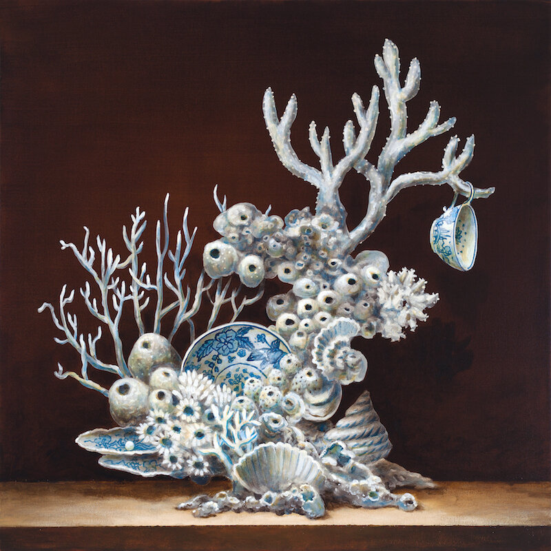 Kevin Sloan, ‘China Reef’, 2019, Painting, Acrylic on canvas, Clark Gallery