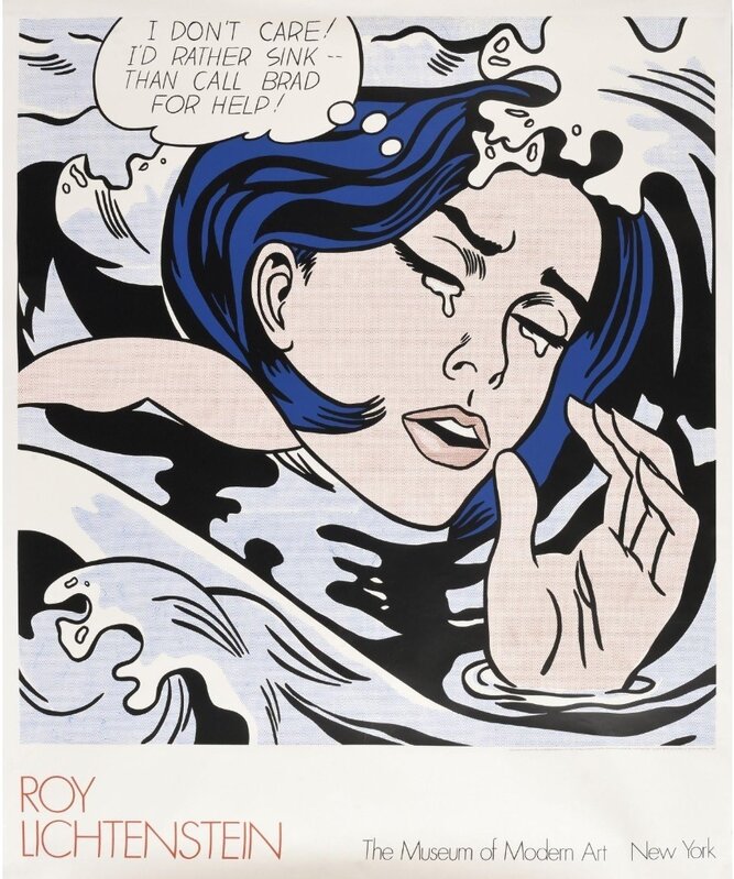 Roy Lichtenstein, ‘MOMA’, 1989, Print, Poster on paper, Samhart Gallery