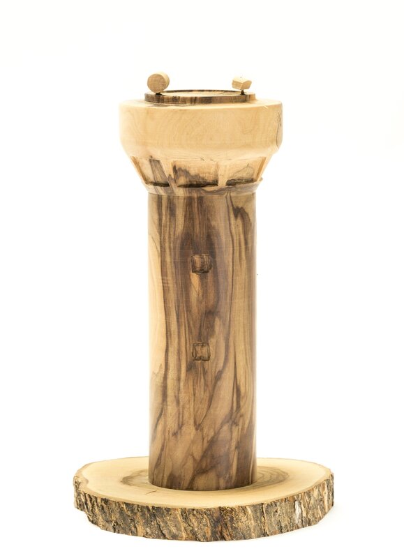 Banksy, ‘Watchtower’, 2007, Sculpture, Carved olive wood sculpture, Forum Auctions