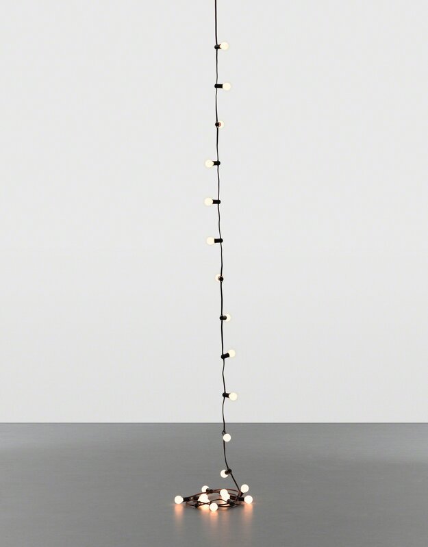 Felix Gonzalez-Torres, ‘"Untitled" (Last Light)’, 1993, Sculpture, Light bulbs, plastic light sockets, extension cord and dimmer switch, Sotheby's: Contemporary Art Day Auction