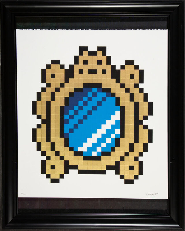 Invader, ‘Versailles (Blue)’, 2018, Print, Screenprint in colors on wove paper, Heritage Auctions