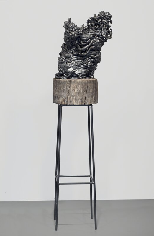 Arlene Shechet, ‘My Balzac’, 2010, Sculpture, Glazed and fired ceramic, wood, steel, ICA Boston