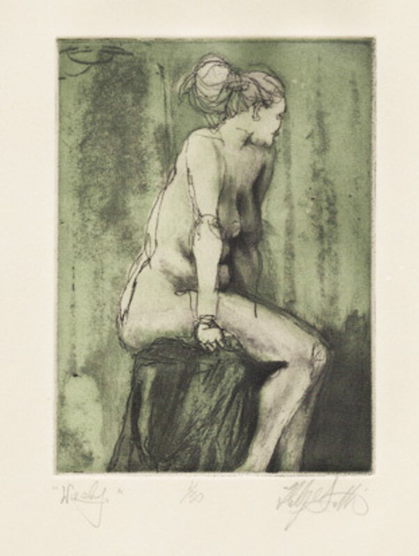 Helen Gotlib, ‘Diana’, n/a, Print, Color Intaglio Pint on Paper, gallery 1871