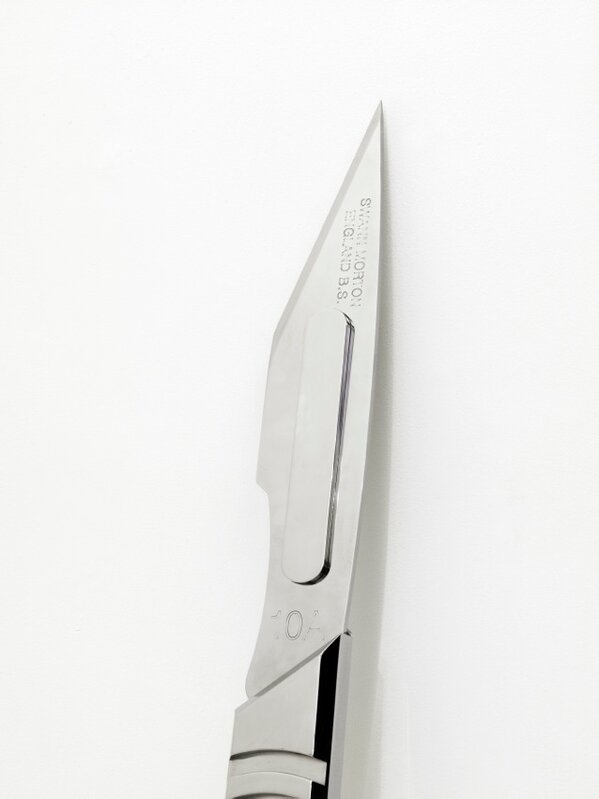 Damien Hirst, ‘Swann Morton Scalpel’, 2014, Sculpture, Grade 316 surgical stainless steel. 2014. Edition of 30., Paul Stolper Gallery