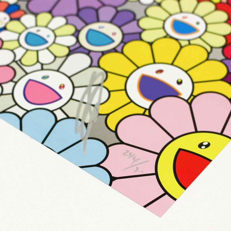 Takashi Murakami, ‘Shangri La Shangri La Mutlicolour’, 2013, Print, Four colour offset lithograph, Lougher Contemporary