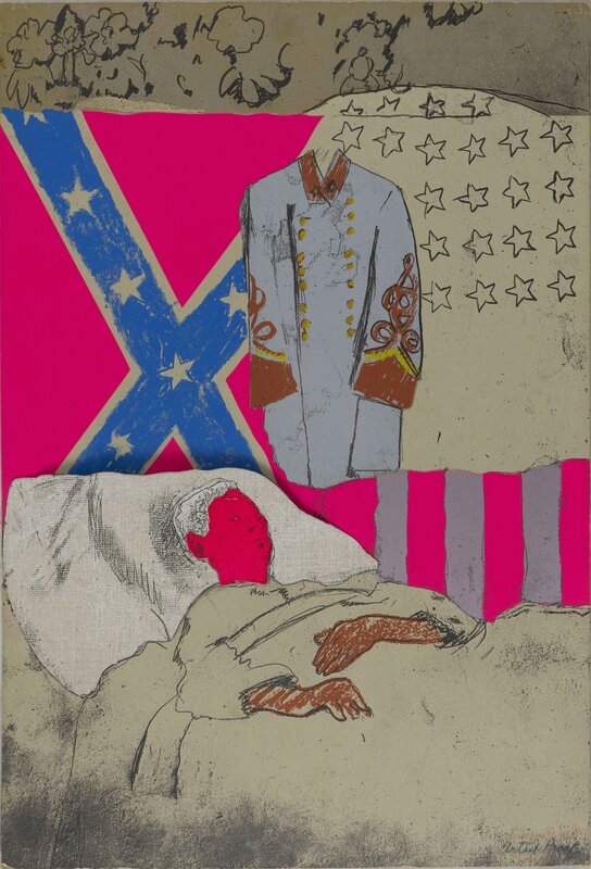 Larry Rivers, ‘Last Confederate Soldier’, 1970, Mixed Media, Screenprint and mixed media on paper, Capsule Gallery Auction