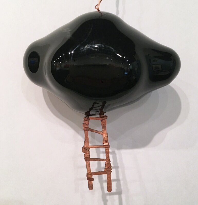 Daria Sandburg, ‘shape(less): In the Dark’, 2017, Sculpture, Blown Glass and Sculpted Copper, BoxHeart