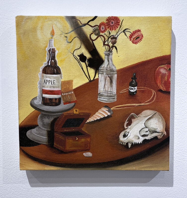 Delilah Ray Miske, ‘A Witch's Still Life’, 2022, Painting, Oil on canvas, Deep Space Gallery
