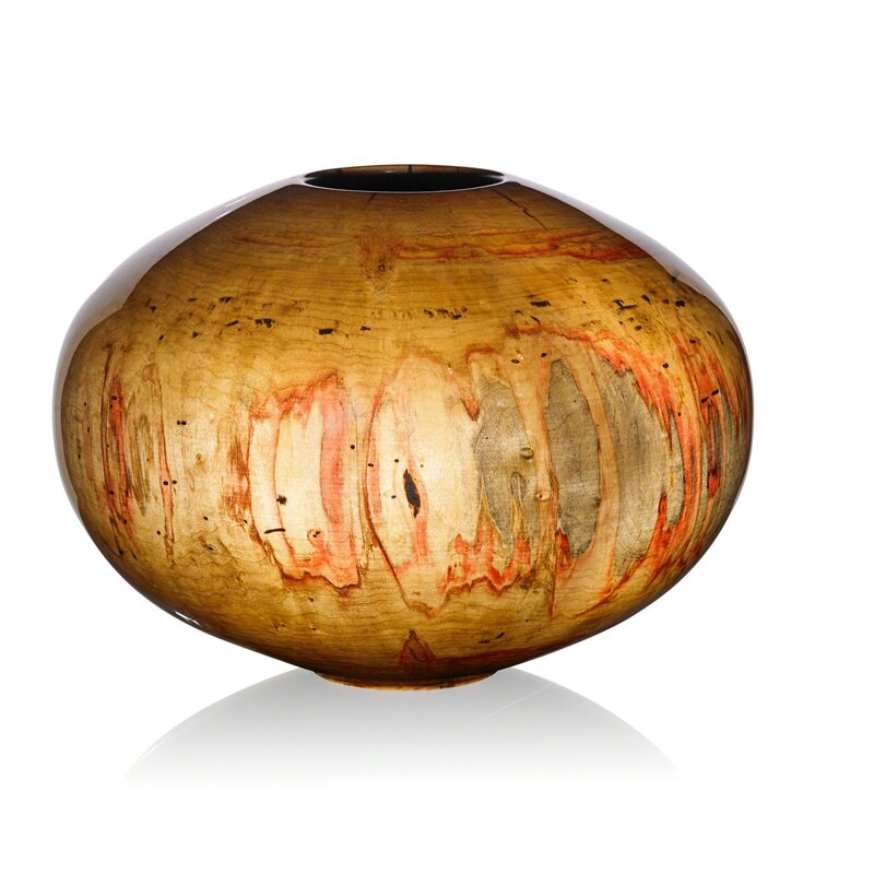 Matt Moulthrop, ‘Fine large Ash Leaf Maple Globe’, Design/Decorative Art, Turned wood, Atlanta, GA, Rago/Wright/LAMA/Toomey & Co.