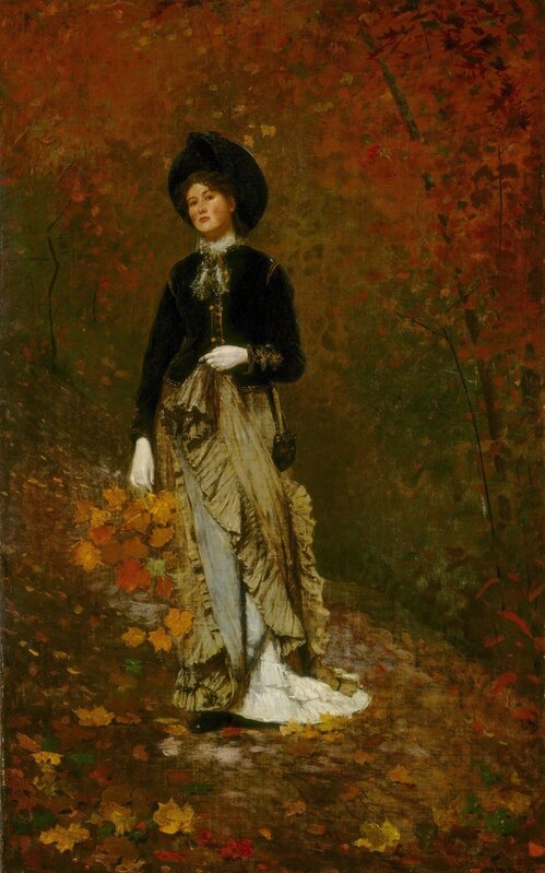 Winslow Homer, ‘Autumn’, 1877, Painting, Oil on canvas, National Gallery of Art, Washington, D.C.