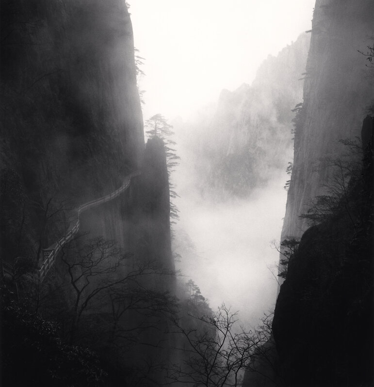 Michael Kenna, ‘Huangshan Mountains, Study 34, Anhui, China’, 2010, Photography, Sepia toned silver gelatin print, Ira Stehmann Fine Art