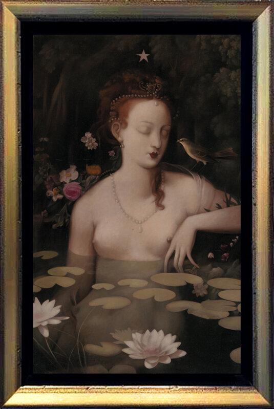 Stephen Mackey, ‘Salon In The Woods’, 2015, Painting, Oil on Panel, ARCADIA CONTEMPORARY