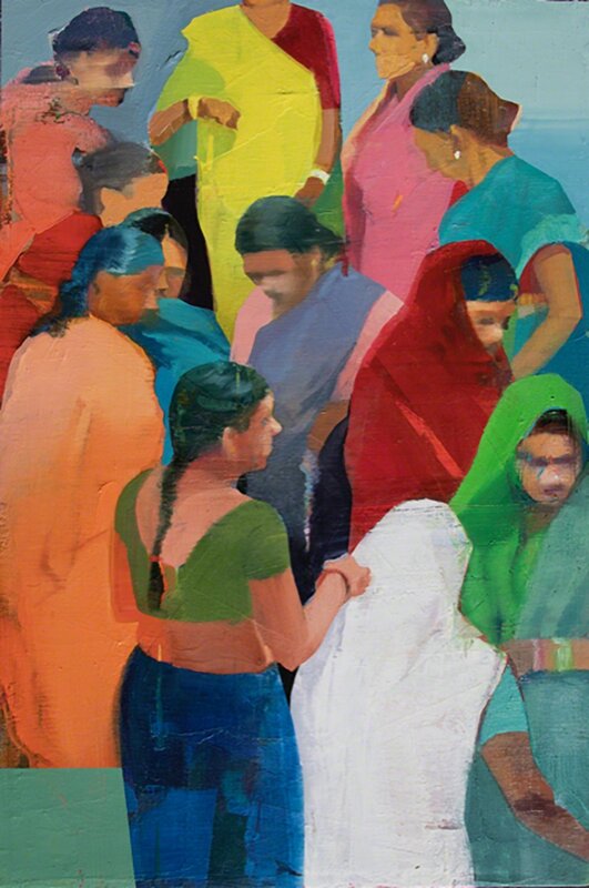 Suhas Bhujbal, ‘Serenity #4’, Painting, Oil on canvas (framed), Sue Greenwood Fine Art
