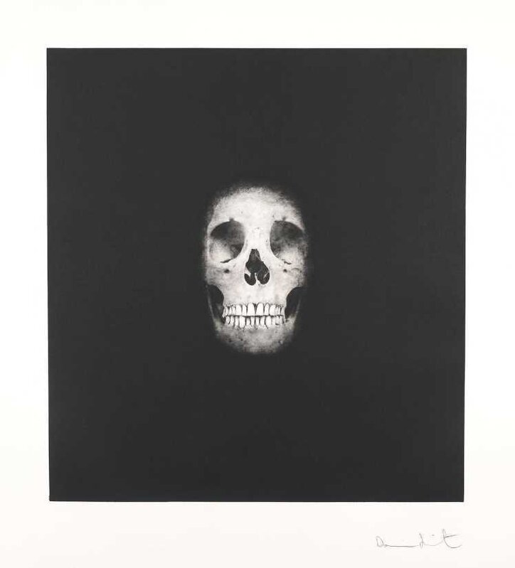 Damien Hirst, ‘I once was what you are, you will be what I am, skull 2’, 2007, Print, Hand-inked photogravure on 400 gsm Velin d'Arches paper, Chiswick Auctions