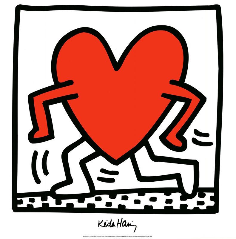 Keith Haring, ‘Untitled (1984)’, 1988, Ephemera or Merchandise, Offset Lithograph, ArtWise