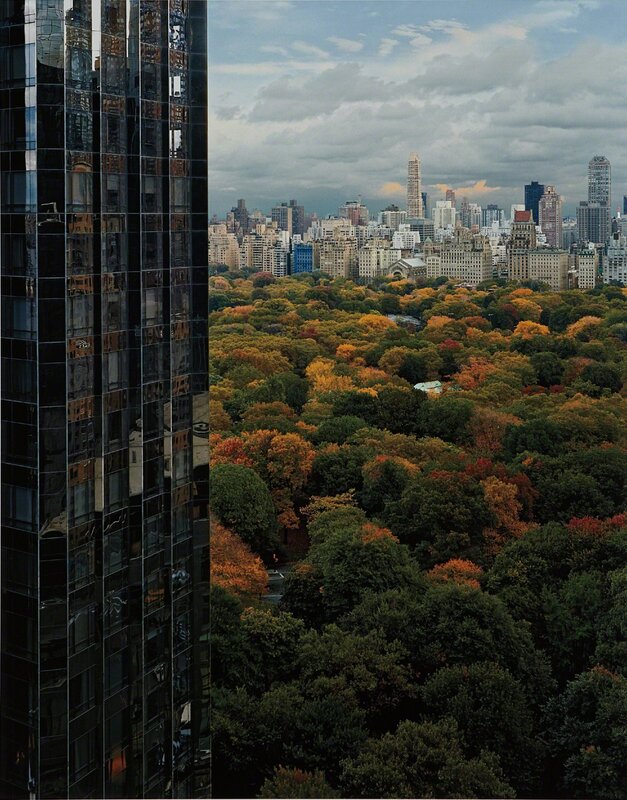 Robert Polidori, ‘View of Central Park and Trump Tower from Time Warner Building’, 2003, Photography, Fujicolor Crystal Archive print, Phillips