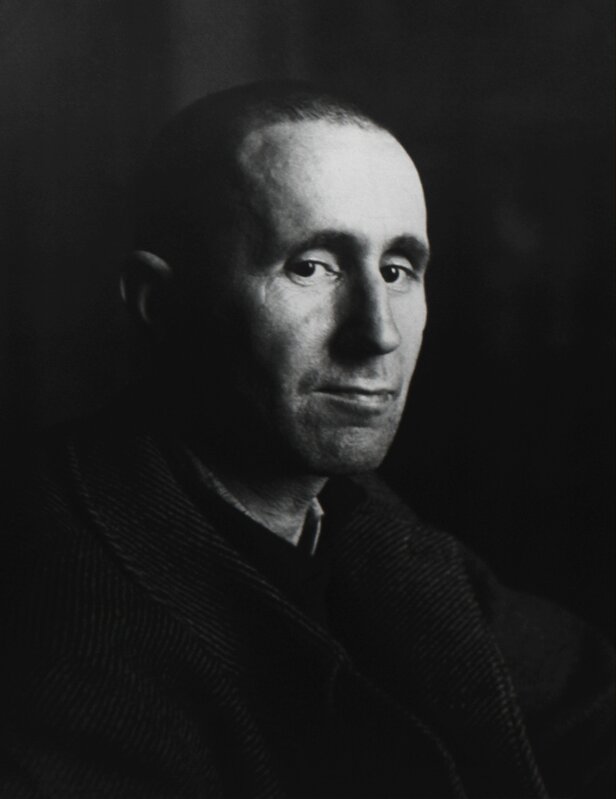 Josef Breitenbach, ‘Portrait of Bertold Brecht’, 1937/printed c. 1950s, Photography, Silver print, CLAMP