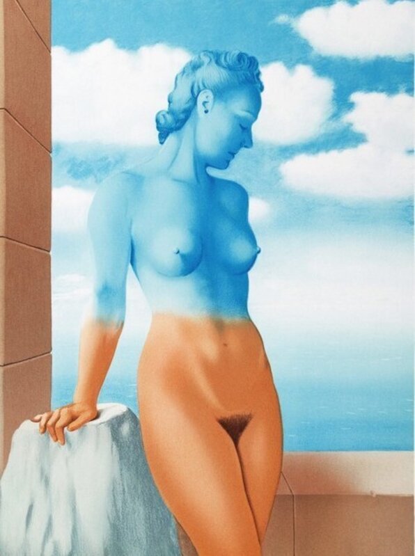 René Magritte, ‘Black Magic’, 2010, Print, Lithography on paper, Galerie Hus