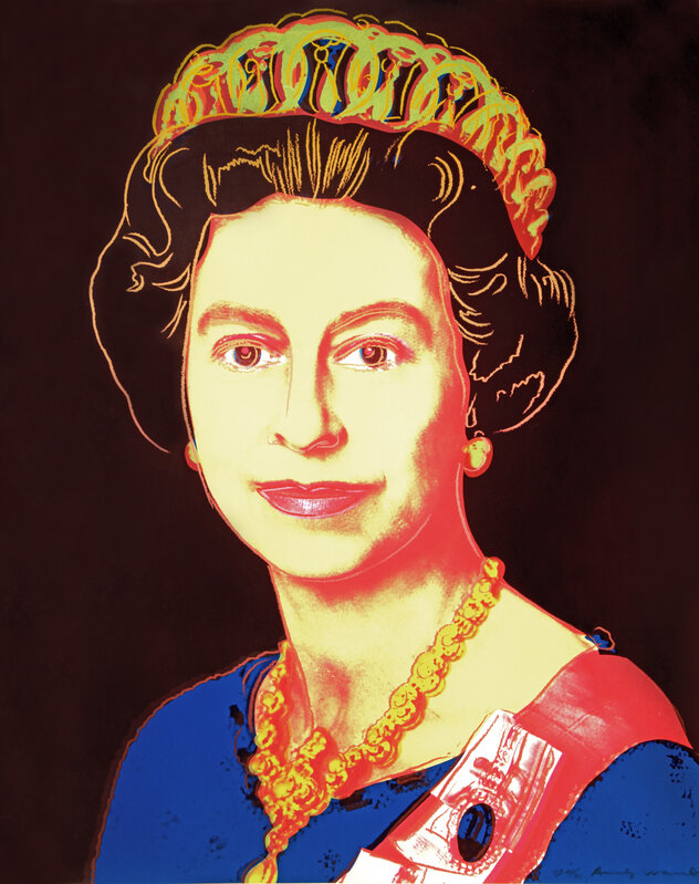 Andy Warhol, ‘Queen Elizabeth II of the United Kingdom from Reigning Queens ’, 1985, Print, Screen print on Lenox Museum Board, Tanya Baxter Contemporary