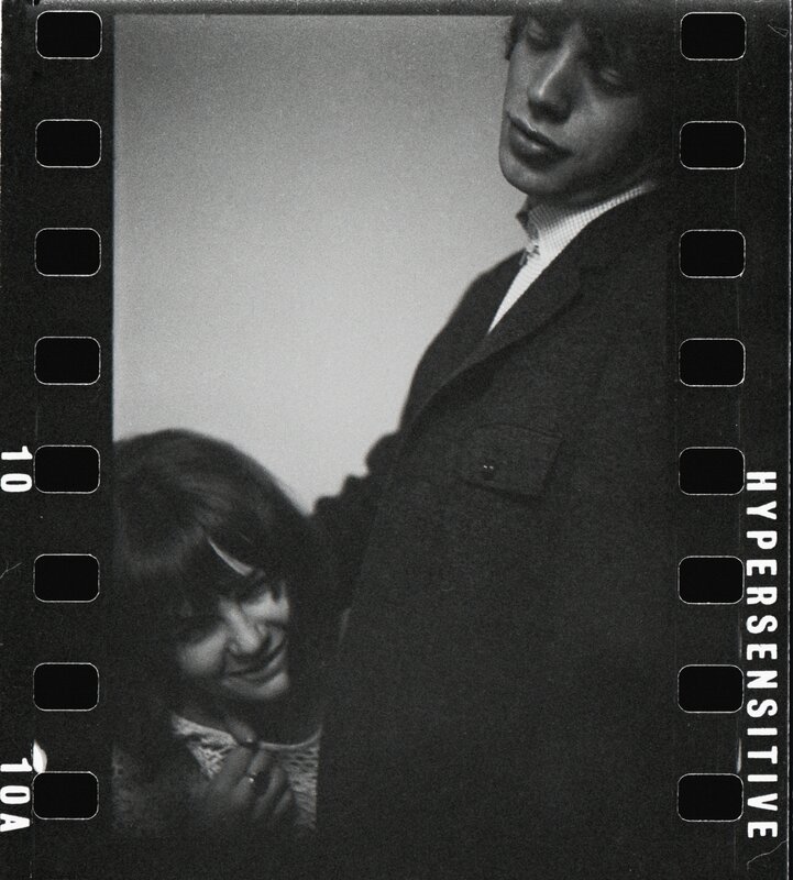 Eric Swayne, ‘Mick Jagger & Chrissie Shrimpton’, 1963, Photography, Silver Gelatin print - hand printed, Elliott Gallery