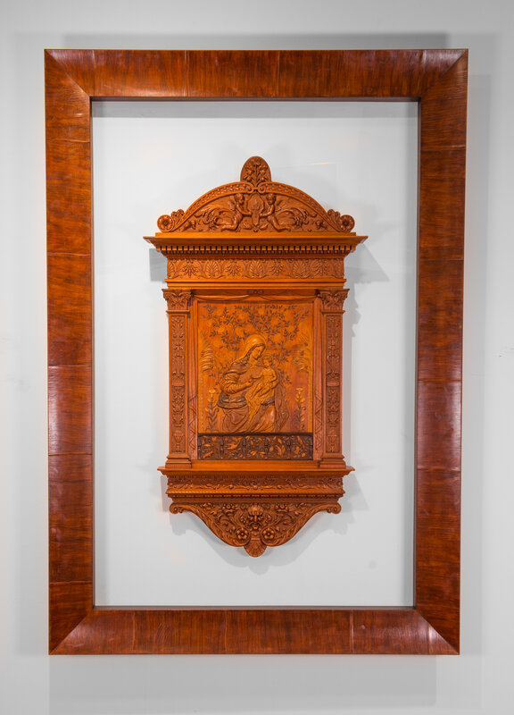 Victor A. Diaz Collection, ‘Untitled’, Early 19th Century, Sculpture, Wood Carving High Relief, Pen Project