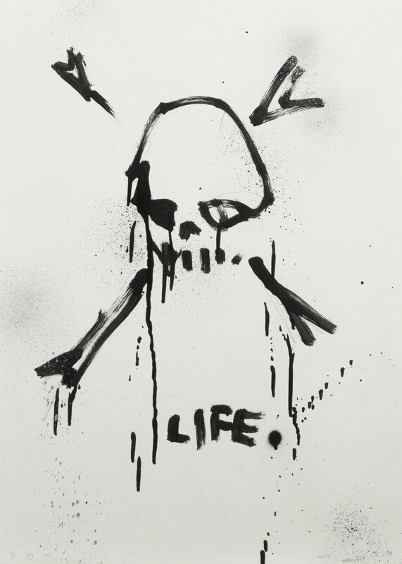 Gregory Siff, ‘Life’, 2015, Mixed Media, HPM, Screenprint with aerosol and graphite, Julien's Auctions