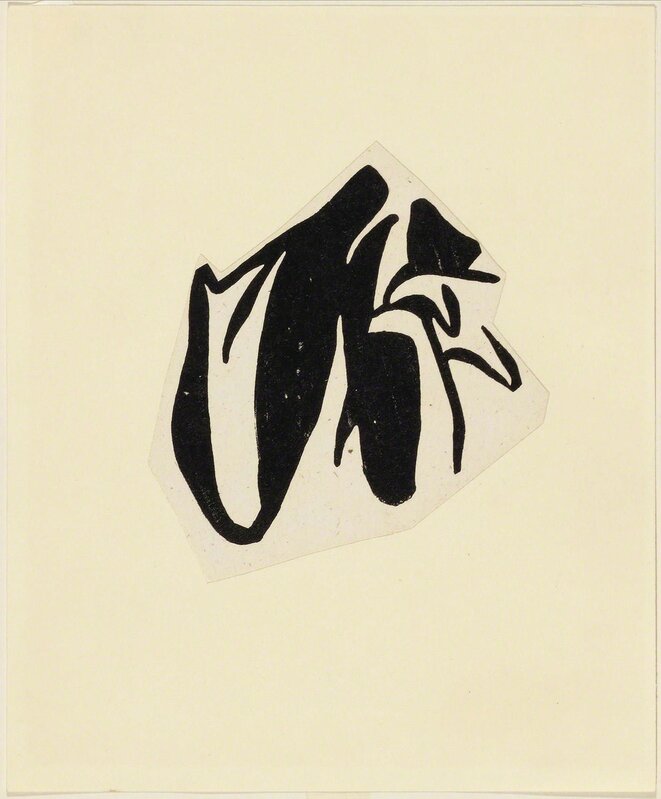 Jean Arp, ‘3 sheets: Composition From: Anthologie V’, 1958-1919, Print, Woodcut, Koller Auctions