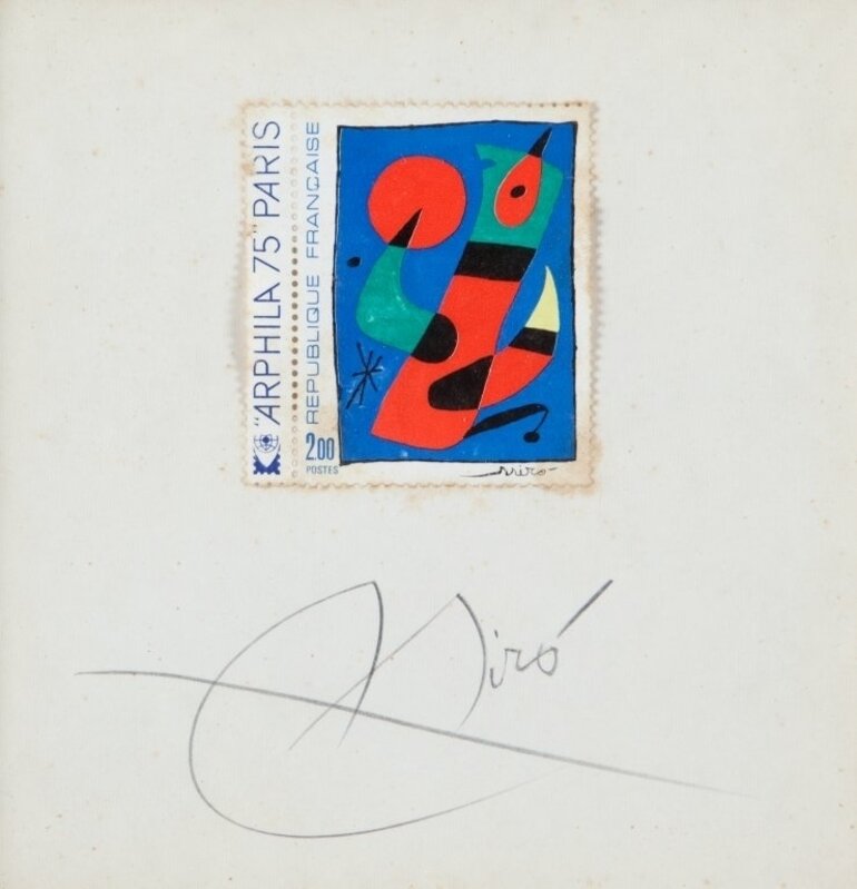 Joan Miró, ‘Arphila 75 Paris’, Aste Boetto